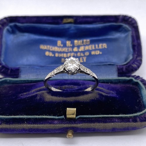 18kt gold 50ct diamant - gold,