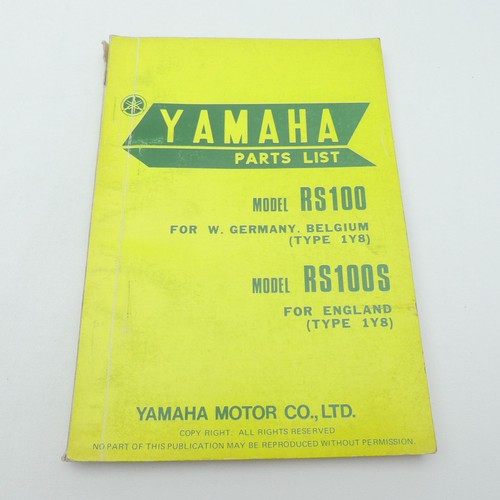 Yamaha 100 s - yamaha,