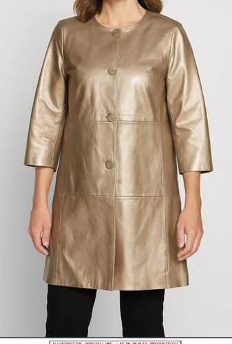 Ledermantel gold marc cain - gold, n3