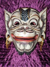 Holz Affenmaske aus Bali Handmade1960/70 er Jahre