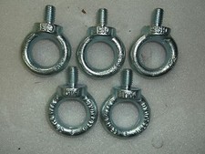 5 Stück Ringschraube Augenschraube Ösenschraube Augbolzen M10  verzinkt 