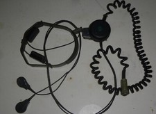 Sprechset Kehlkopf Mikrofon  für Bundeswehr Funkgerät ( Mod 1 )