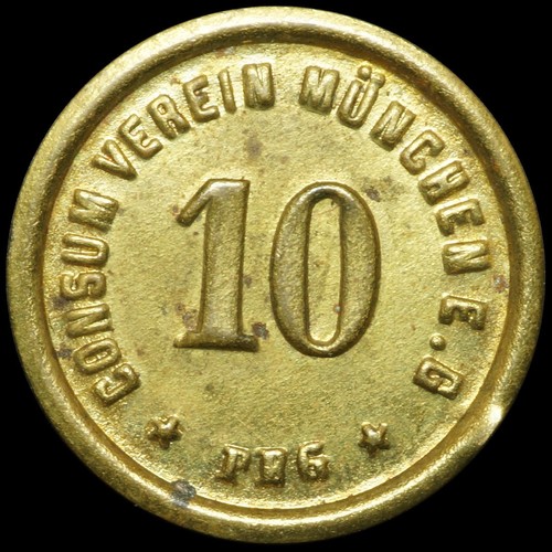 Wertmarke pfennig - 10,