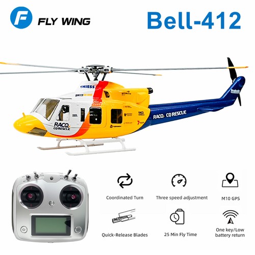 Flywing bell 412 helicopter - flywing,