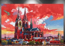 LEINWAND BILD ER XXL ABSTRAKT