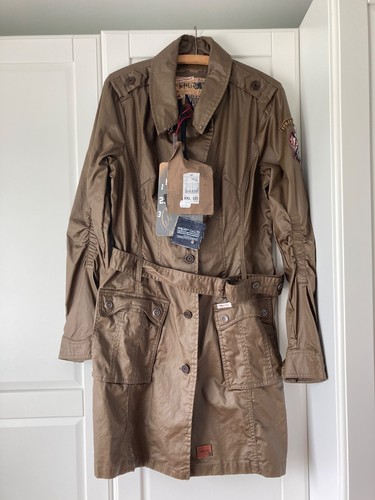 Khujo any olive trenchcoat - olive,,