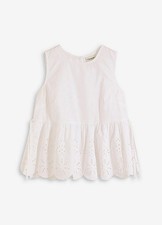 Ärmelloses Blusentop mit