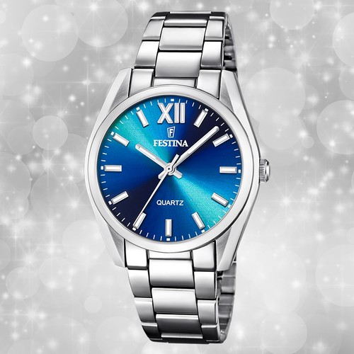 Festina damenuhr edelstahl - damenuhr,