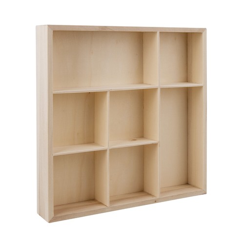 Holz setzkasten 26x26x4cm 7 - holz,