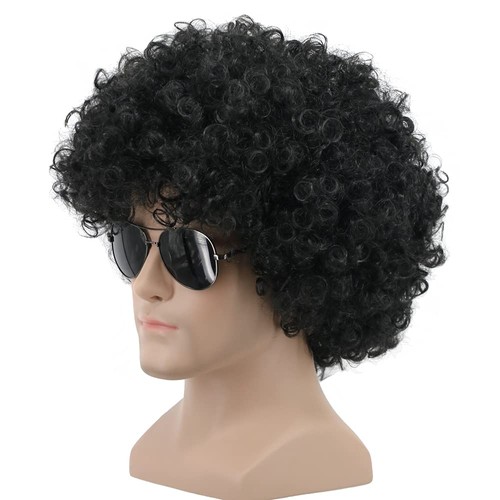 Kurze lockige afro - lockige, perücke