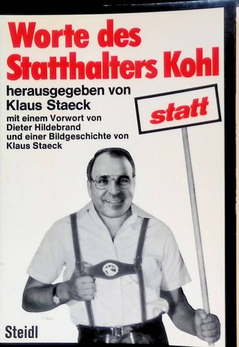 Worte des statthalters kohl - statthalters,
