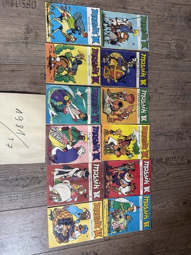 Mosaik hefte 1981 12 - hefte, 1-12