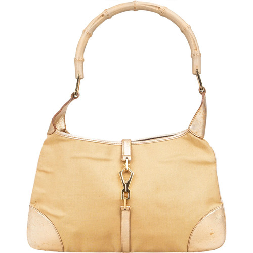 Gucci golden fabric bamboo - gucci,