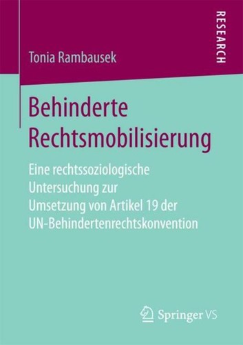 Behinderte rechtsmobilisierung - behinderte,