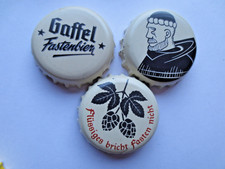 3 caps Gaffel Kölsch Fastenbier complete set Serie