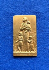Frankreich Bronze Plakette