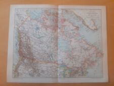 Landkarte Britisch Nordamerika