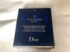 DIOR 3 Couleurs Glow Regard Lumiere graphique fard, eyeshadow, unbenutzt