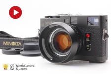 ALLE funktionieren [NEUWERTIG mit Strap Hood Cap] Minolta CLE + NOKTON 40mm F...