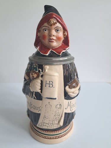 Figurenkrug bierkrug münch - figurenkrug,