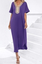 Abaya Lila Kleid   Gr.s-m Neu