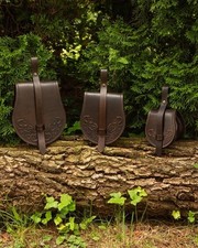 Mytholon Kattegat Wikinger Gürteltasche Leder Braun Medium Mittelalter  #16122