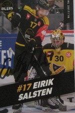 Eirik Salsten #46 Stavanger TEAM SET 18-19/17-18 signiert Iserlohn Roosters