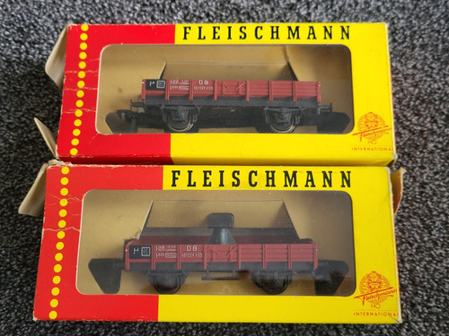 Fleischmann niederbordwagen - fleischmann, h0