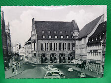 AK Minden Westfalen, Markt mit Scharn, Rathaus, VW Käfer, gel. 1964 (Nr. 1267)