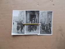 3 x Foto WK II, Parteigenosse, Goldfasan, Hochzeit, WH, Eisernes Kreuz, EK, AK