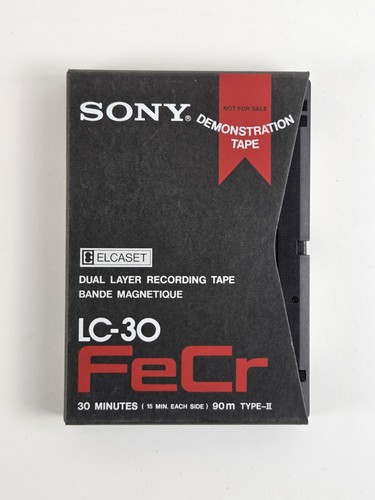 Sony elcaset demonstration - sony,