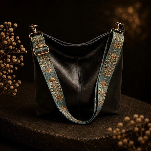 Vintage damen schultertasche - vintage,