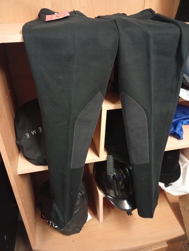 Reithose kniebesatz schwarz - reithose,,