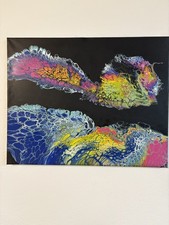 Gemälde Bild Acryl Unikat 40x50 cm