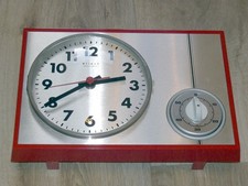 Vintage DDR Küchenuhr mit Timer, Weimar Electronic DDR 1970er Jahre, Rarität !!