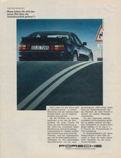 Porsche 944 Turbo - Reklame Werbeanzeige Original-Werbung 1989