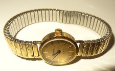 Damen Armband-Uhr Gold Metall