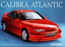OPEL Irmscher Calibra Atlantic Sondermodell Prospekt 1993, 2 Seiten