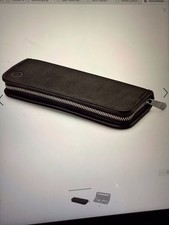 Manufactum Sonnenleder Stifteetui Schreibetui Leder schwarz