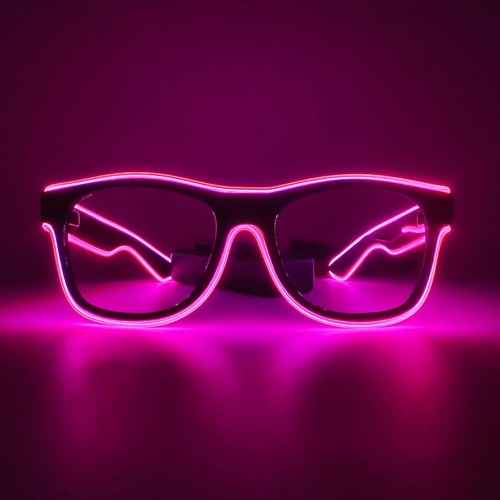 Neon led brille für - neon, cyberpunk