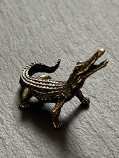 Baby-Krokodil Messing Massiv |