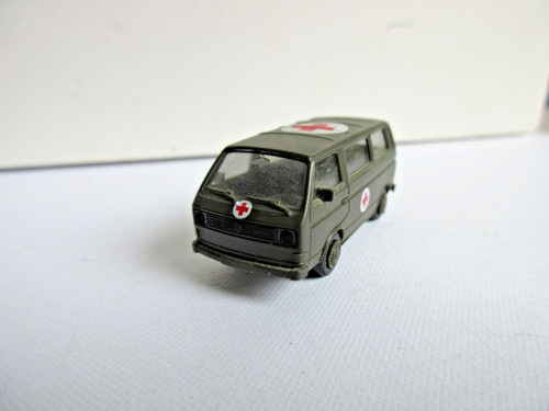 Herpa 3 bus - vw, militär