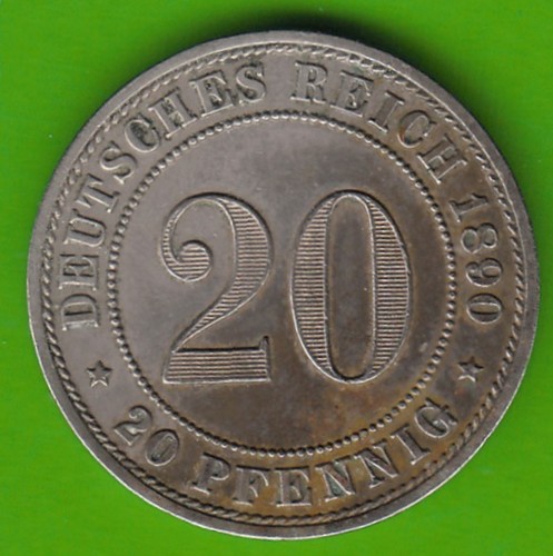 Münze kaiserreich pfennig - kaiserreich,