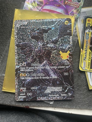 Pokémon tcg zekrom holo - pokémon,