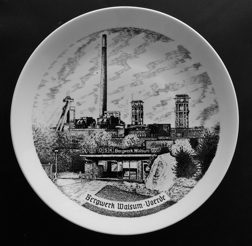 Wandteller bergwerk walsum - wandteller,