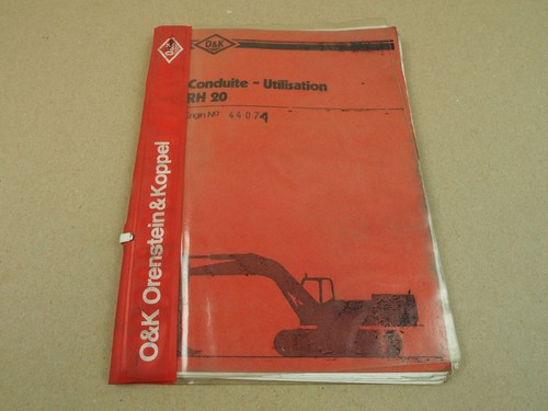 Rh20 conduite utilisation - rh20,
