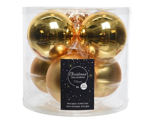Weihnachtskugeln 8cm glas - weihnachtskugeln,