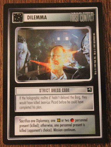 Star trek ccg first - ccg, contact