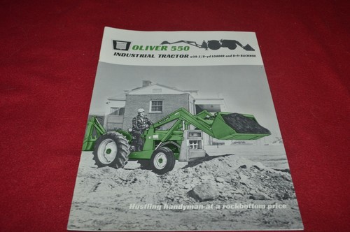 Oliver traktor 550 - oliver,