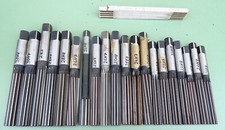 HSS Handreibahle Ø 20 21 22 23 24 25 26 27 28 39 mm H7 H8 F7 Maschinen Reibahle